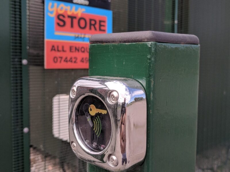 your store bridgwater secure gate entry