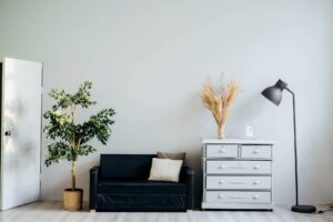 clean living room