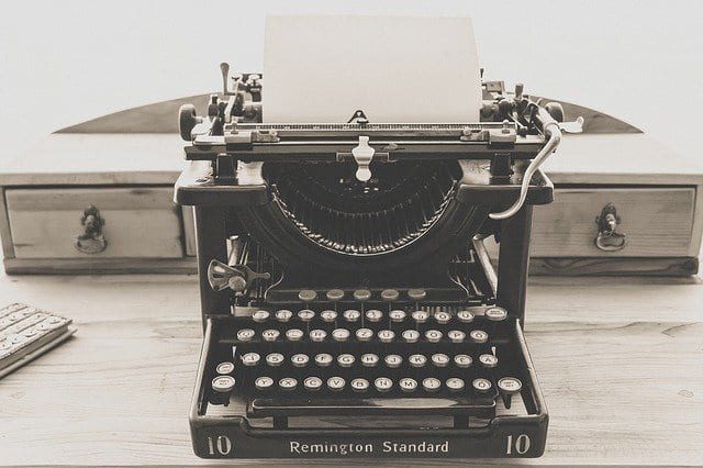 typewriter antique