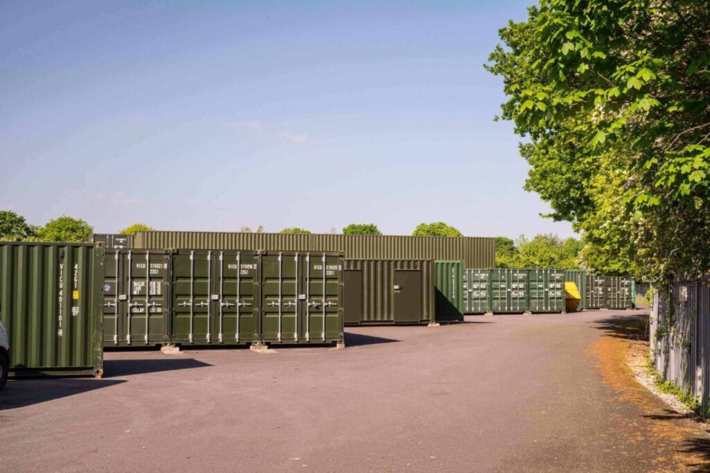 Storage units in storage business
