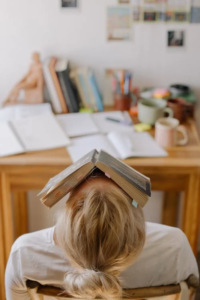 book on face
